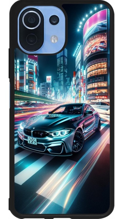 Xiaomi Mi 11 Lite 5G Case Hülle - Silikon schwarz BMW M4 Tokio Nacht