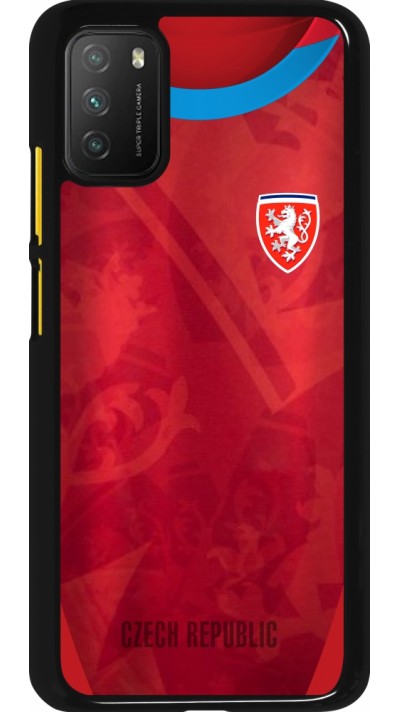Xiaomi Poco M3 Case Hülle - Tschechische Republik personalisierbares Fussballtrikot