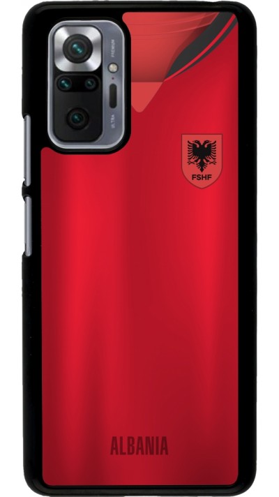 Coque Xiaomi Redmi Note 10 Pro - Maillot de football Albanie personnalisable