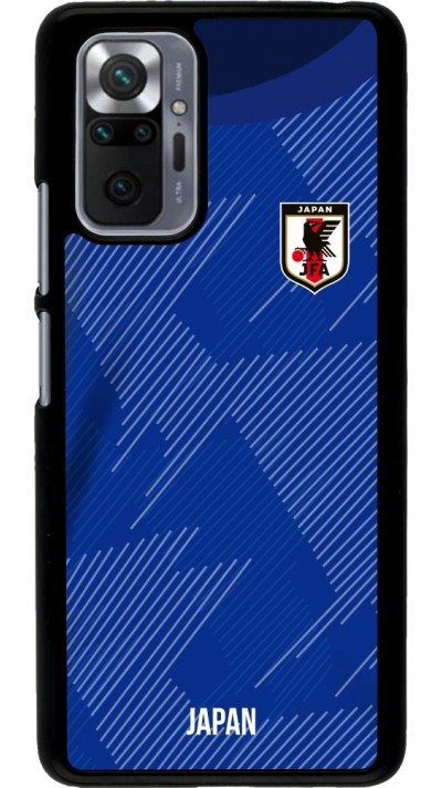 Xiaomi Redmi Note 10 Pro Case Hülle - Japan 2022 personalisierbares Fussballtrikot