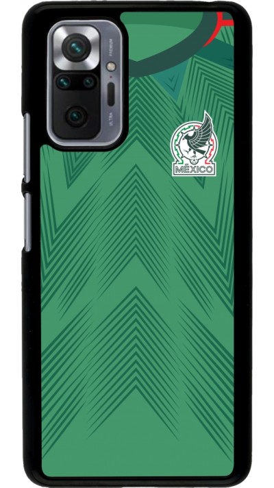 Xiaomi Redmi Note 10 Pro Case Hülle - Mexiko 2022 personalisierbares Fussballtrikot