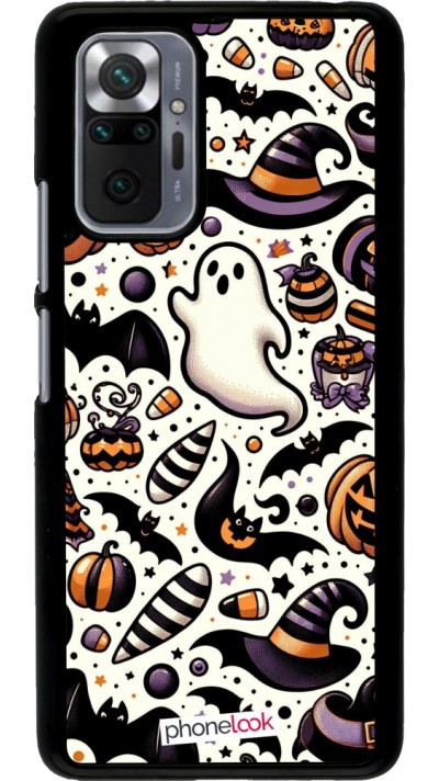 Xiaomi Redmi Note 10 Pro Case Hülle - Halloween 2024 Niedliches Muster