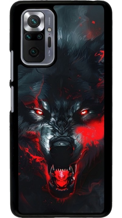 Xiaomi Redmi Note 10 Pro Case Hülle - Halloween 2024 mad werewolf