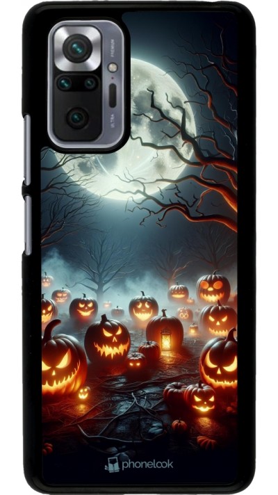 Xiaomi Redmi Note 10 Pro Case Hülle - Halloween 2024 Viele Kuerbisse