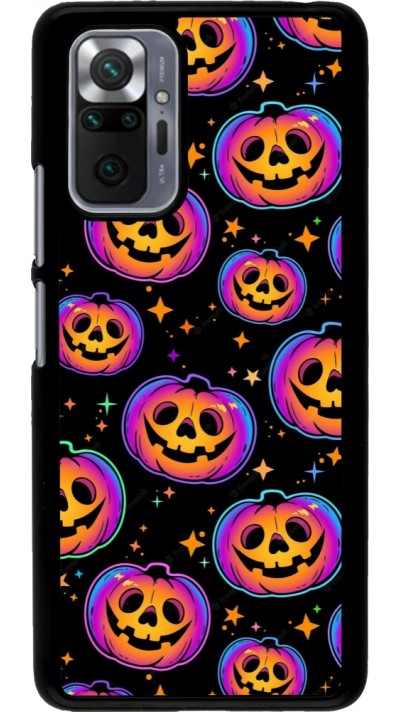 Xiaomi Redmi Note 10 Pro Case Hülle - Halloween 2024 rainbow pumpkins