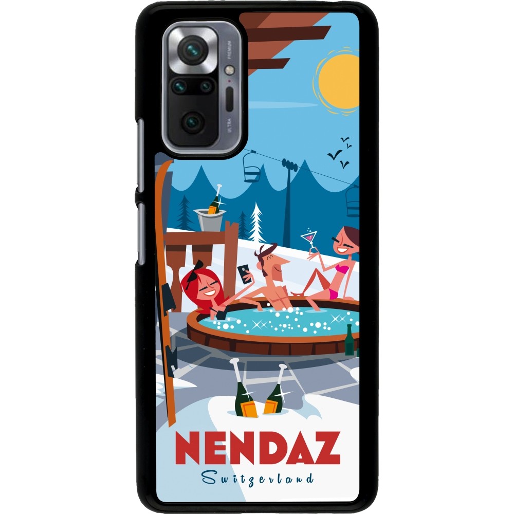 Xiaomi Redmi Note 10 Pro Case Hülle - Nendaz Mountain Jacuzzi