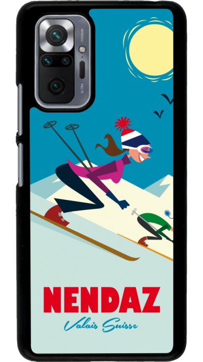 Coque Xiaomi Redmi Note 10 Pro - Nendaz Ski Downhill