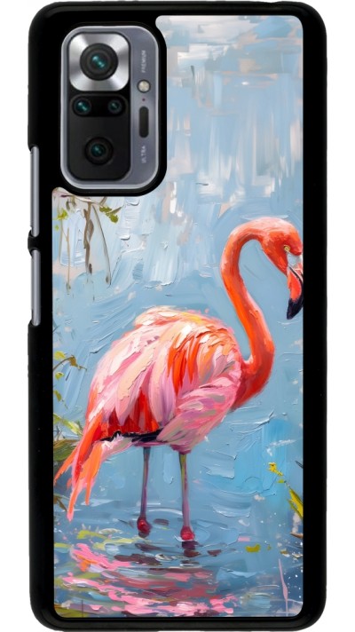 Xiaomi Redmi Note 10 Pro Case Hülle - Paint Flamingo