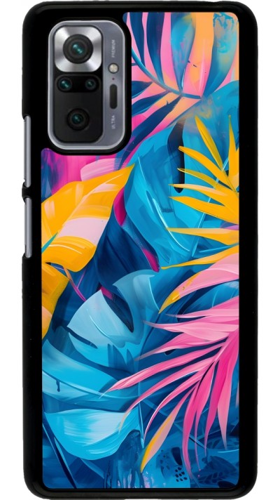 Xiaomi Redmi Note 10 Pro Case Hülle - Palms Blue