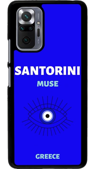 Xiaomi Redmi Note 10 Pro Case Hülle - Pop Summer Destination Santorini