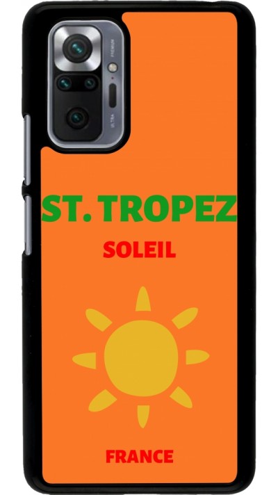 Xiaomi Redmi Note 10 Pro Case Hülle - Pop Summer Destination St-Tropez