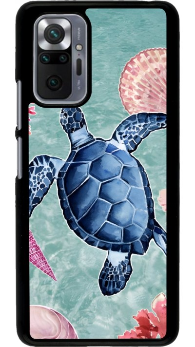 Xiaomi Redmi Note 10 Pro Case Hülle - Preppy Turtle