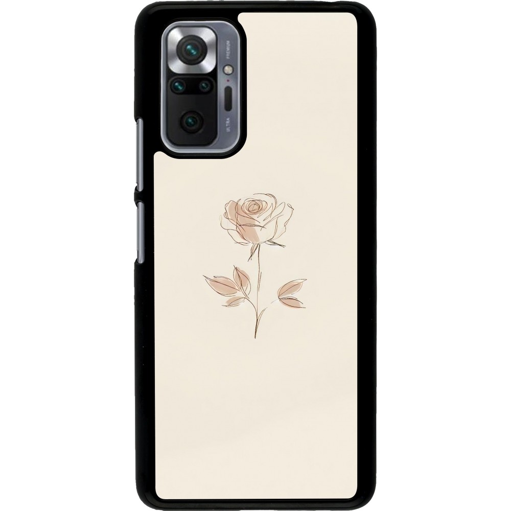 Xiaomi Redmi Note 10 Pro Case Hülle - Rosa Sand Minimalistisch