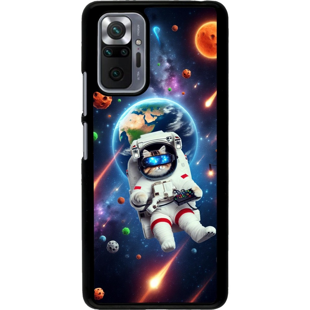 Xiaomi Redmi Note 10 Pro Case Hülle - VR SpaceCat Odyssee