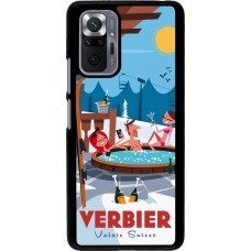 Xiaomi Redmi Note 10 Pro Case Hülle - Verbier Mountain Jacuzzi