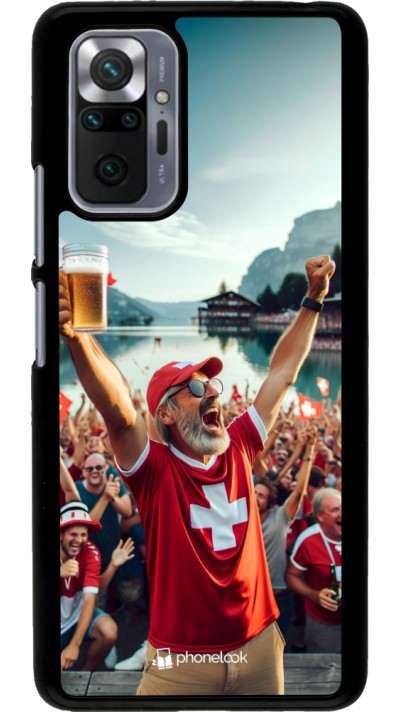 Coque Xiaomi Redmi Note 10 Pro - Victoire suisse fan zone Euro 2024