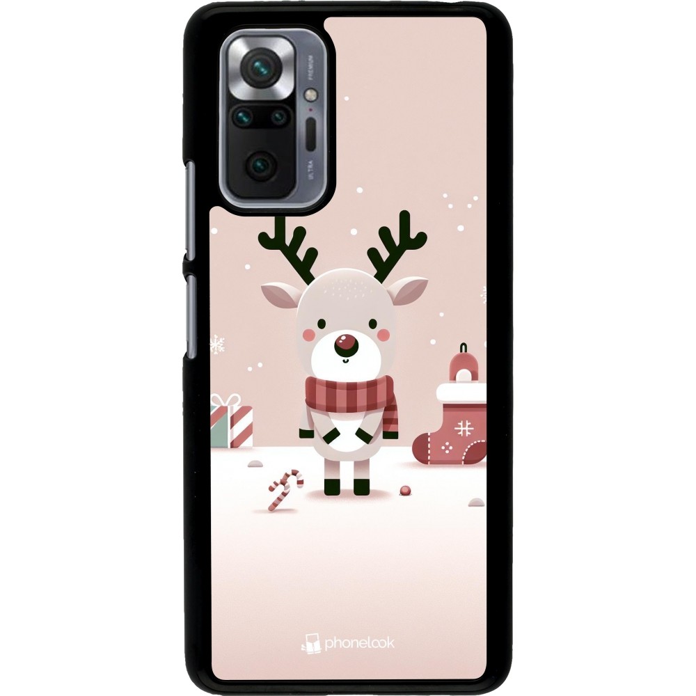 Xiaomi Redmi Note 10 Pro Case Hülle - Weihnachten 2023 Choupinette Rentier