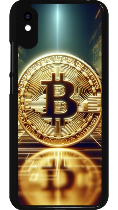 Xiaomi Redmi 9A Case Hülle - Bitcoin Stehen