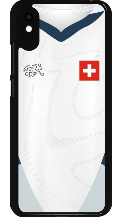 Coque Xiaomi Redmi 9A - Maillot de football Suisse Extérieur personnalisable