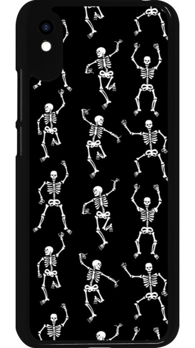 Xiaomi Redmi 9A Case Hülle - Halloween 2024 dancing skeleton