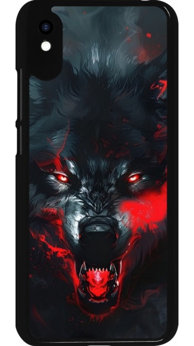 Xiaomi Redmi 9A Case Hülle - Halloween 2024 mad werewolf