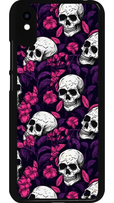 Xiaomi Redmi 9A Case Hülle - Halloween 2024 romantic skulls