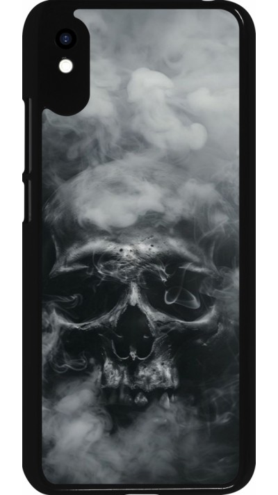 Xiaomi Redmi 9A Case Hülle - Halloween 2024 smoky skull