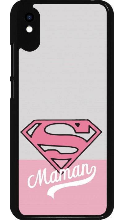 Coque Xiaomi Redmi 9A - Mom 2024 Super hero maman