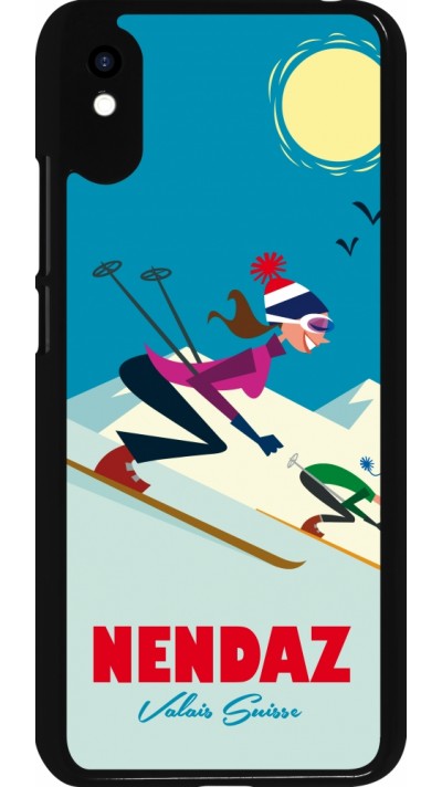 Coque Xiaomi Redmi 9A - Nendaz Ski Downhill