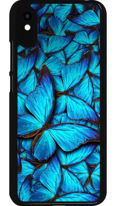 Xiaomi Redmi 9A Case Hülle - Papillon bleu