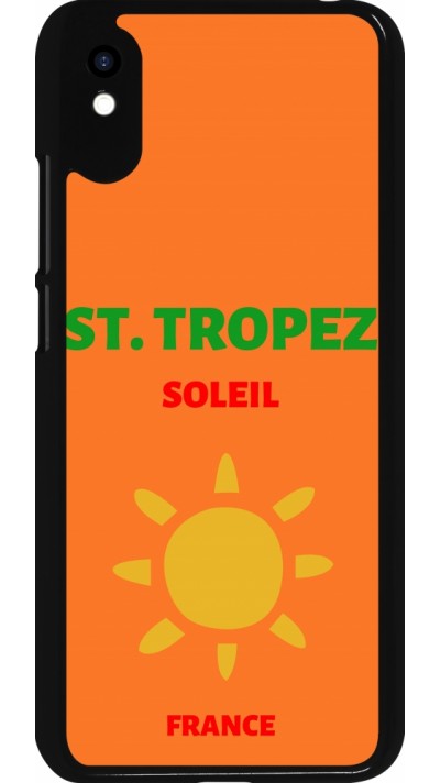 Xiaomi Redmi 9A Case Hülle - Pop Summer Destination St-Tropez