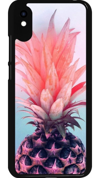 Xiaomi Redmi 9A Case Hülle - Purple Pink Pineapple