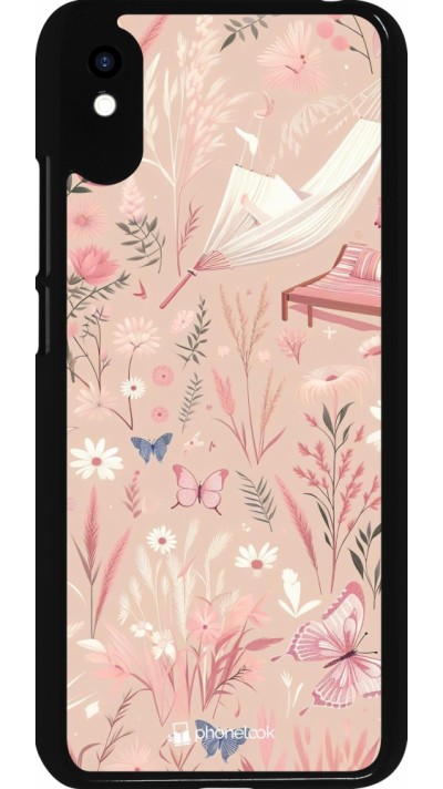 Xiaomi Redmi 9A Case Hülle - Sommer Pastellmuster