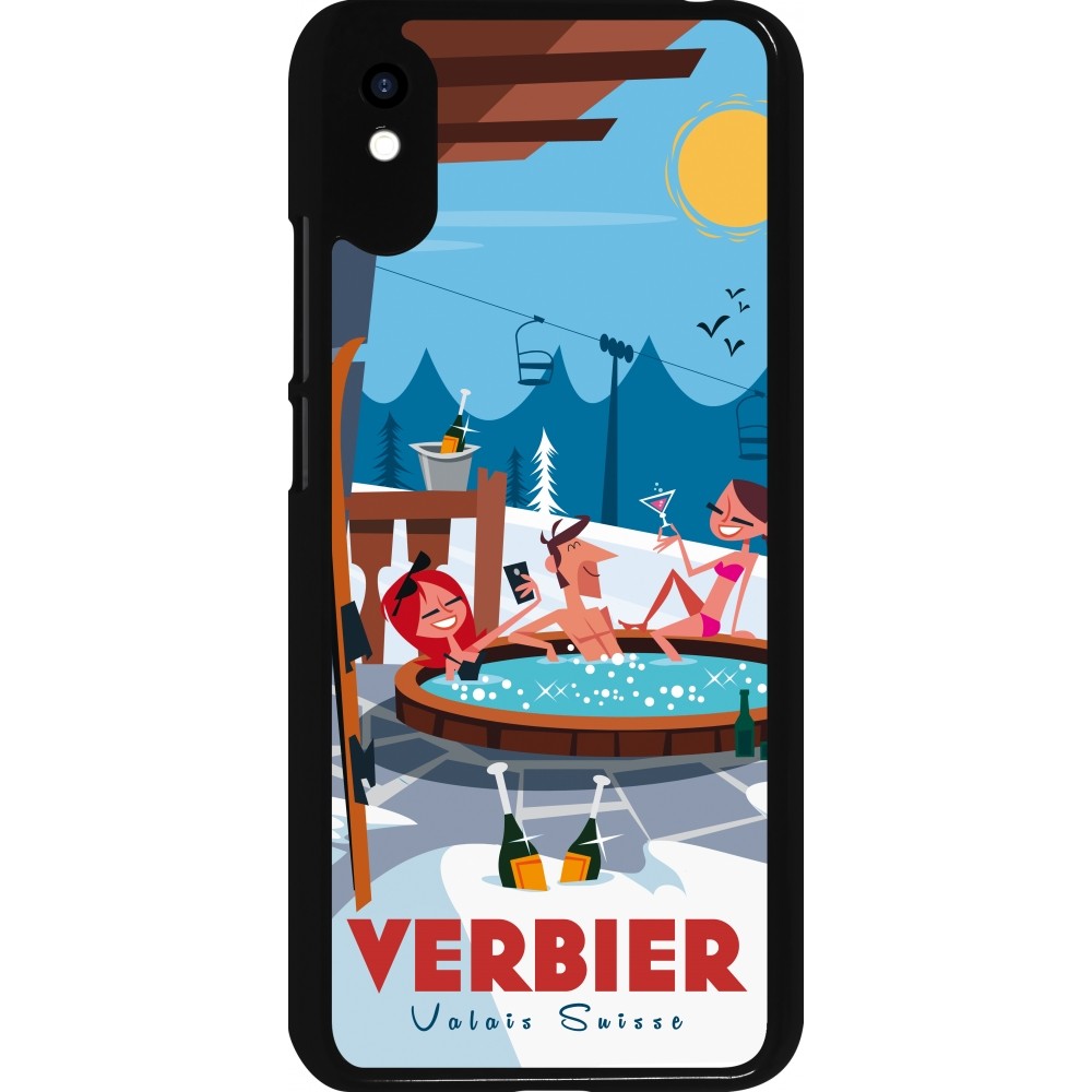 Coque Xiaomi Redmi 9A - Verbier Mountain Jacuzzi