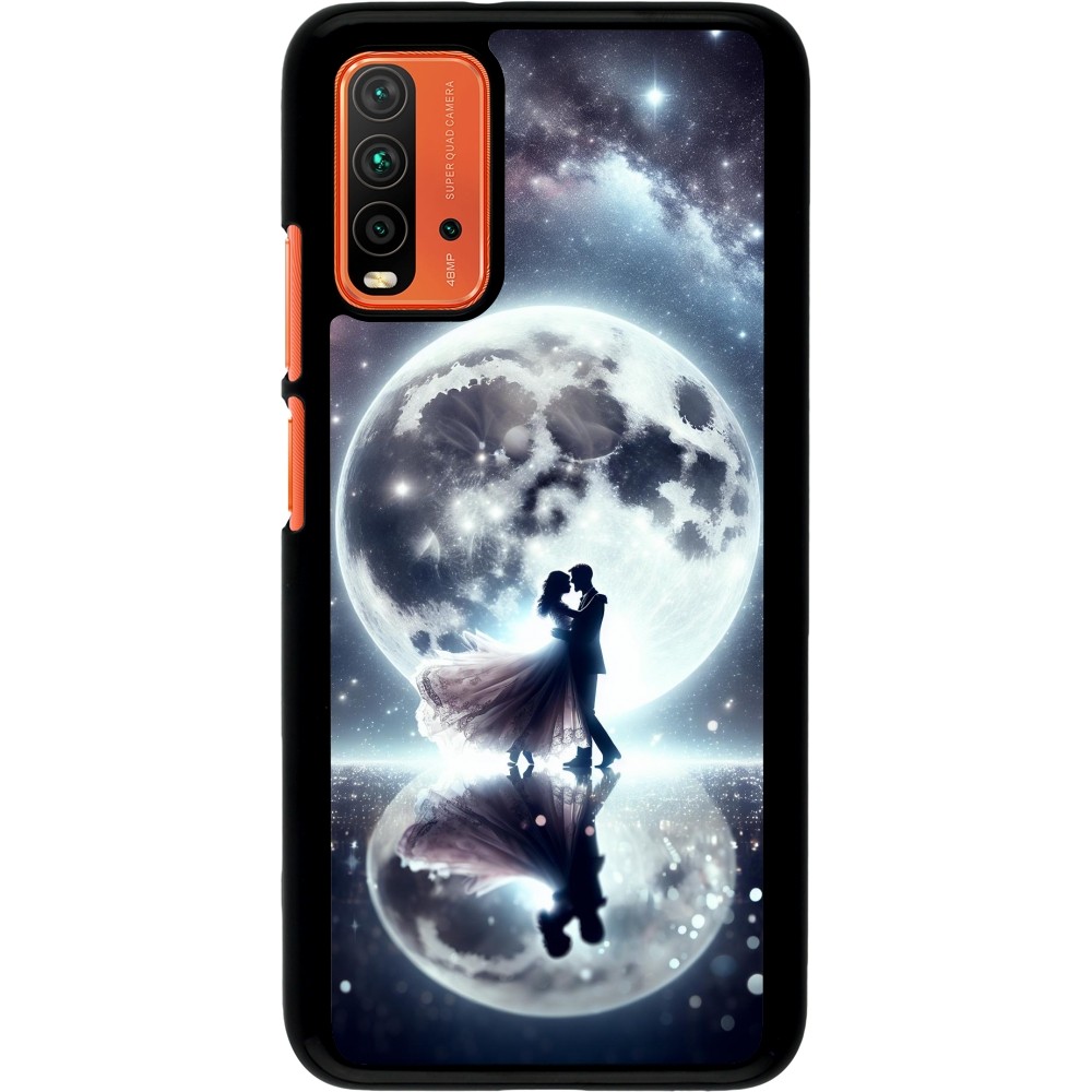 Xiaomi Redmi 9T Case Hülle - Valentin 2024 Liebe unter dem Mond