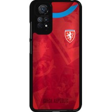 Xiaomi Redmi Note 11 / 11S Case Hülle - Tschechische Republik personalisierbares Fussballtrikot