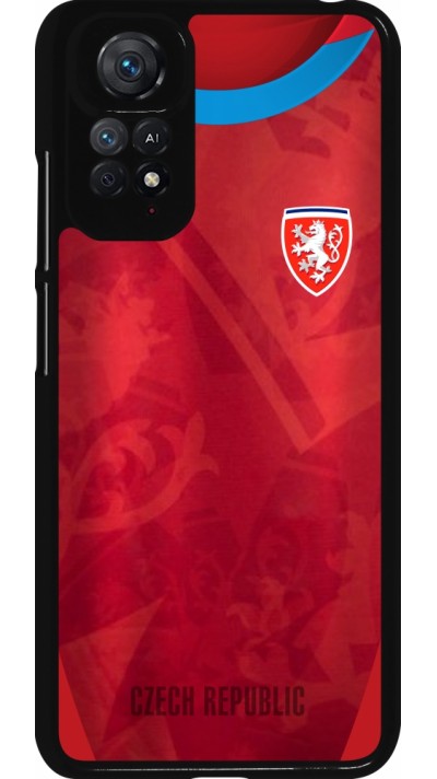 Xiaomi Redmi Note 11 / 11S Case Hülle - Tschechische Republik personalisierbares Fussballtrikot