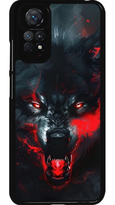 Xiaomi Redmi Note 11 / 11S Case Hülle - Halloween 2024 mad werewolf