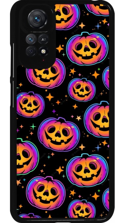 Xiaomi Redmi Note 11 / 11S Case Hülle - Halloween 2024 rainbow pumpkins