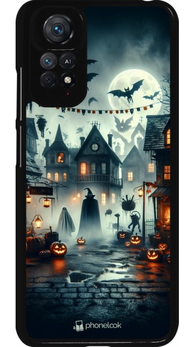 Xiaomi Redmi Note 11 / 11S Case Hülle - Halloween Spukstadt