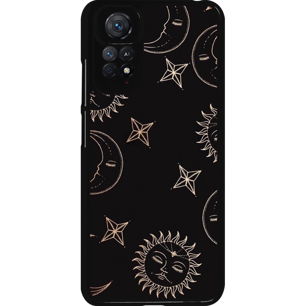 Xiaomi Redmi Note 11 / 11S Case Hülle - Suns and Moons