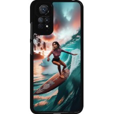 Xiaomi Redmi Note 11 / 11S Case Hülle - Surferin aus Bali