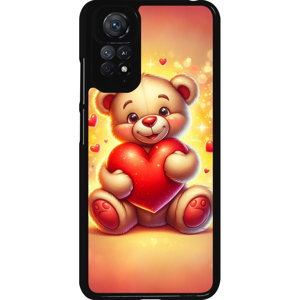 Xiaomi Redmi Note 11 / 11S Case Hülle - Valentin 2024 Teddy Liebe