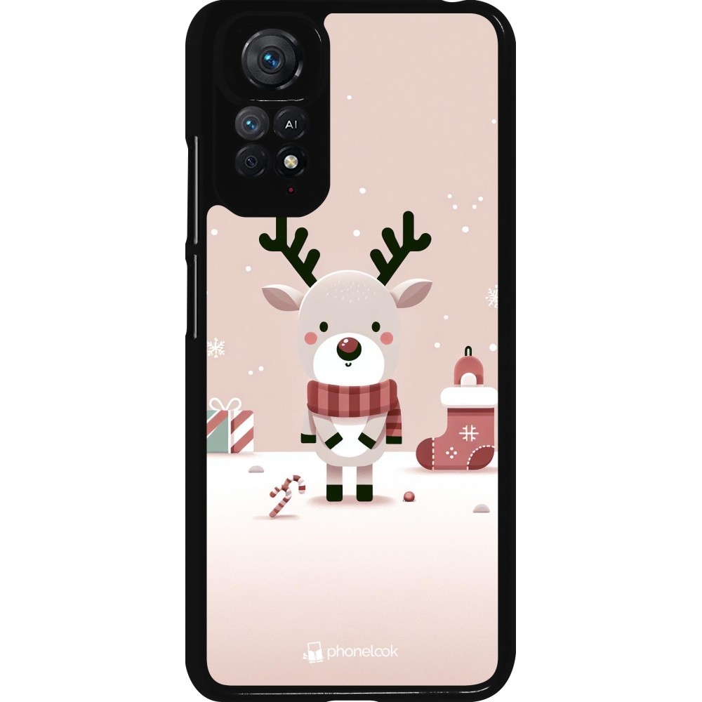 Xiaomi Redmi Note 11 / 11S Case Hülle - Weihnachten 2023 Choupinette Rentier