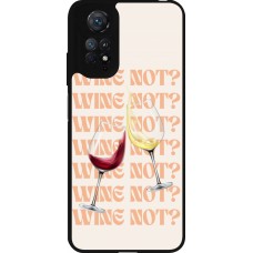 Xiaomi Redmi Note 11 / 11S Case Hülle - Silikon schwarz Wine not