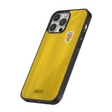 iPhone 12 / 12 Pro Case Hülle - Silikon schwarz Fussballtrikot Rumänien