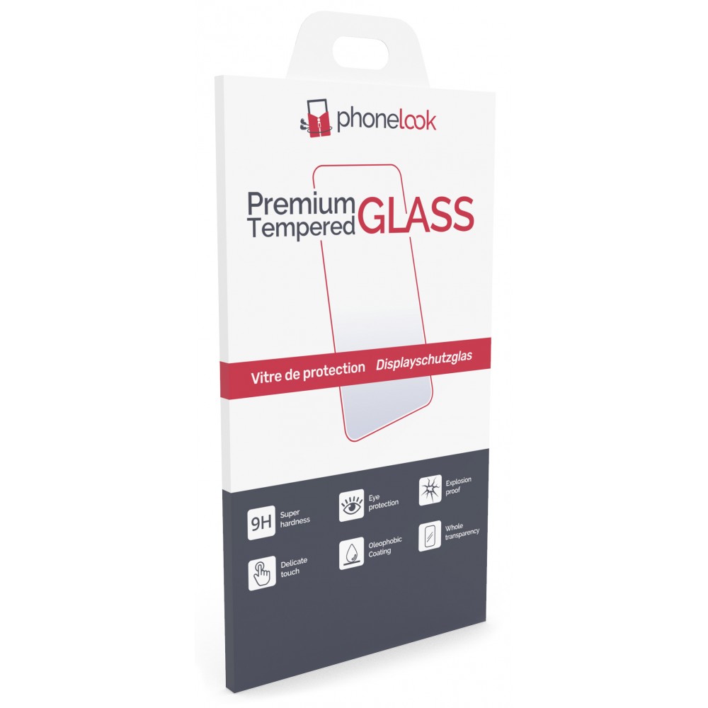 3D Tempered Glass iPhone 16 - Full Screen Display Schutzglas mit schwarzem Rahmen