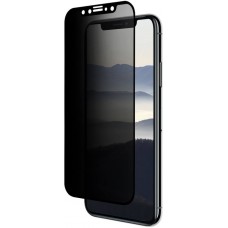 iPhone 14 Pro 3D Privacy Anti-Spy Tempered Glass - Bildschirm Schutzglas mit schwarzen Rändern