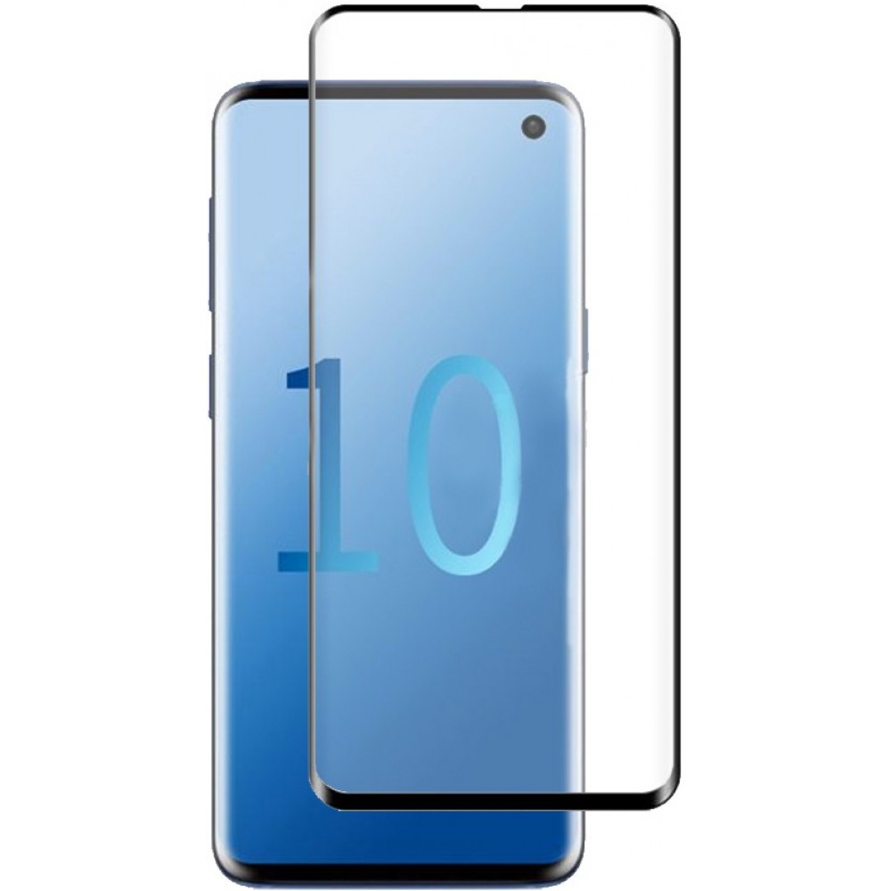 3D Tempered Glass Samsung Galaxy S10e - Full Screen Display Schutzglas mit schwarzem Rahmen