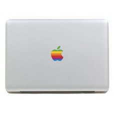 Aufkleber MacBook Apple logo vintage